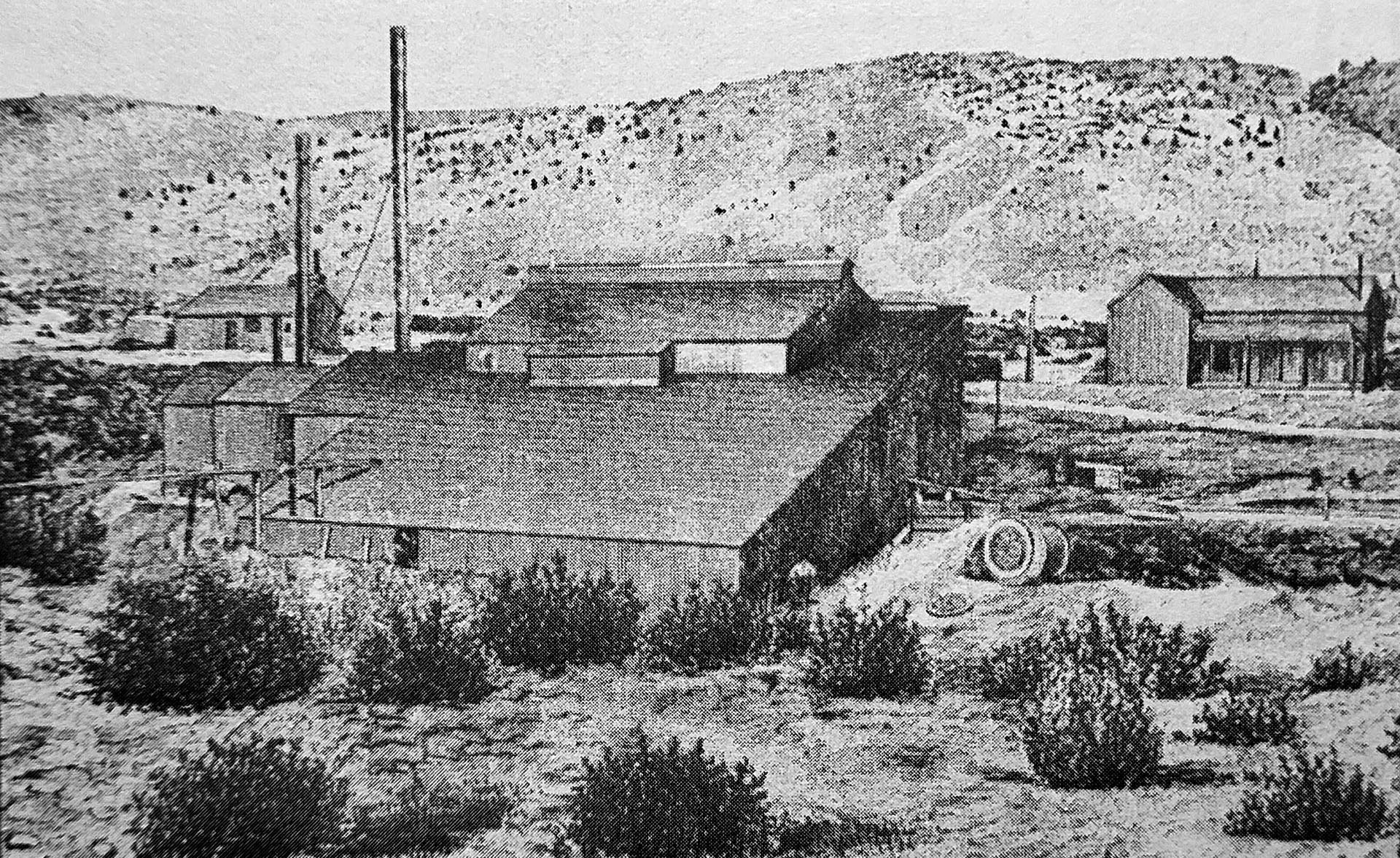 A sketch of the Buckeye Mill