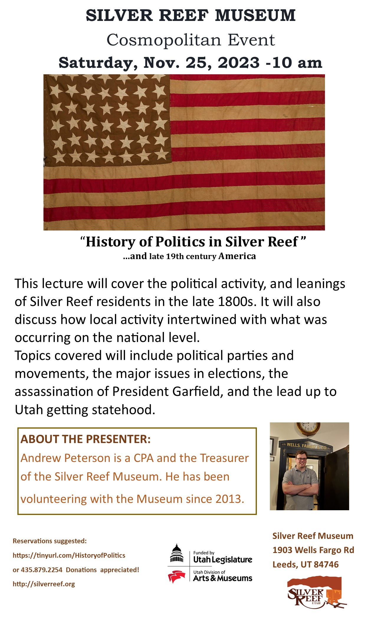 Events Silver Reef Museum